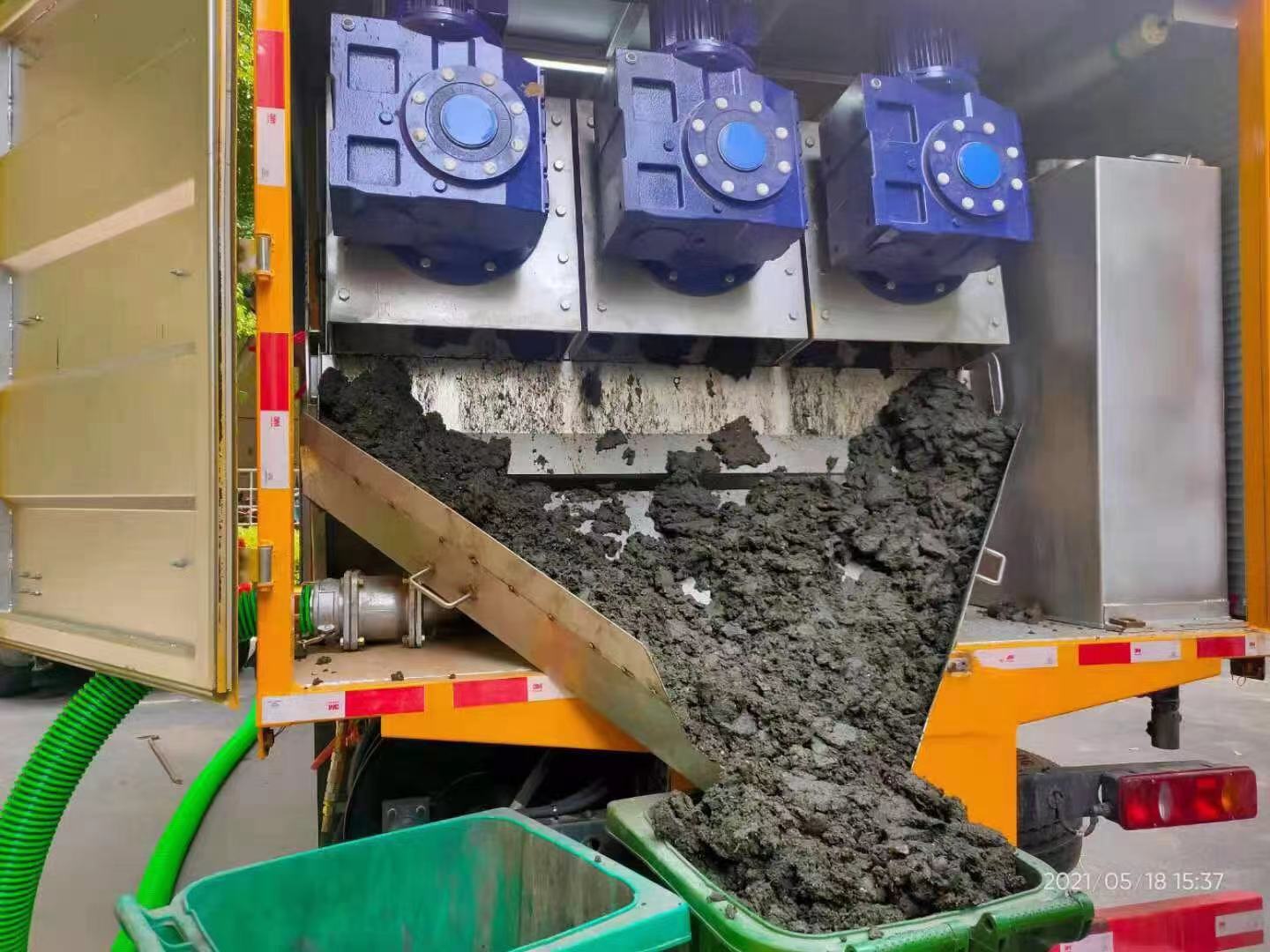 阿瓦提化粪池清掏城市维护站-泥浆净化干湿分离处理